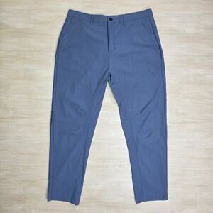 Legends Aviation Pants Blue Nightshadow‎ Chino Flat Front LGDB052 Size 36